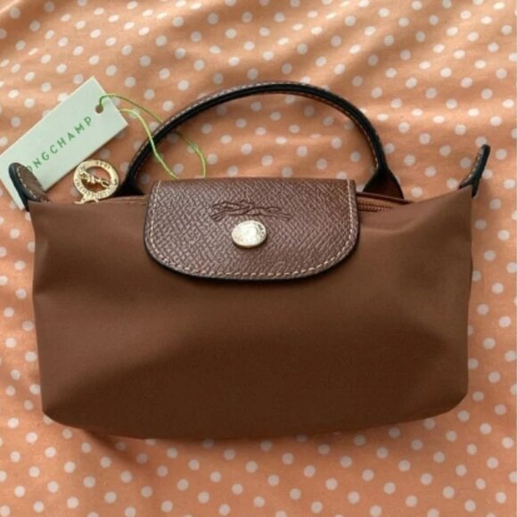 Longchamp Tan Mini Crossbody Bag - Picture 1 of 8